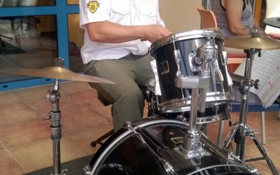 Vojtěch Habermann si na koncertě užil nejeden svůj break.